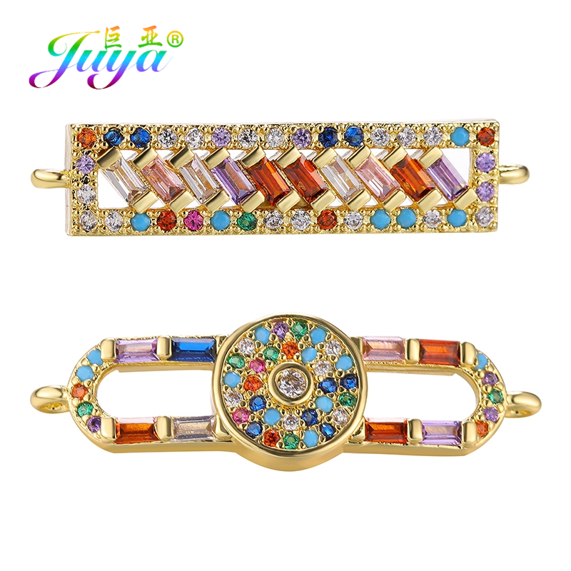 Jewelry Making Loops - Juya DIY Rainbow Zirconia 18K Gold