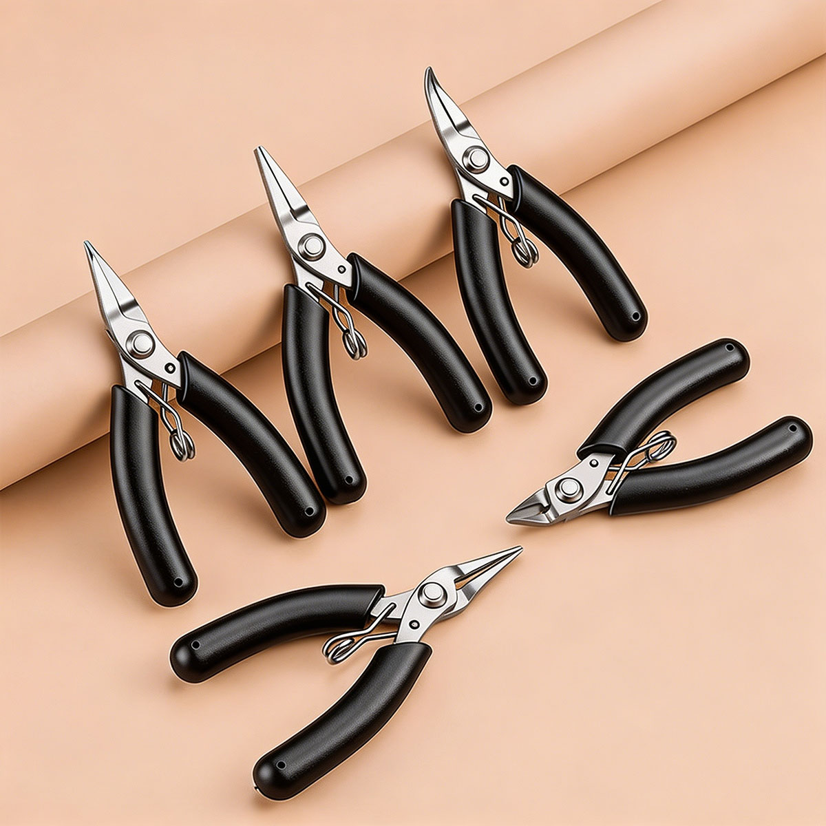Jewelry Plier Set - Stainless Steel Mini Needle Nose Pliers