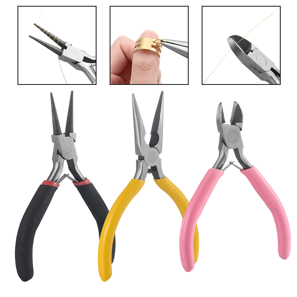 Jewelry Plier Set - 3pcs/Set 3 Styles Jewelry Pliers Tools