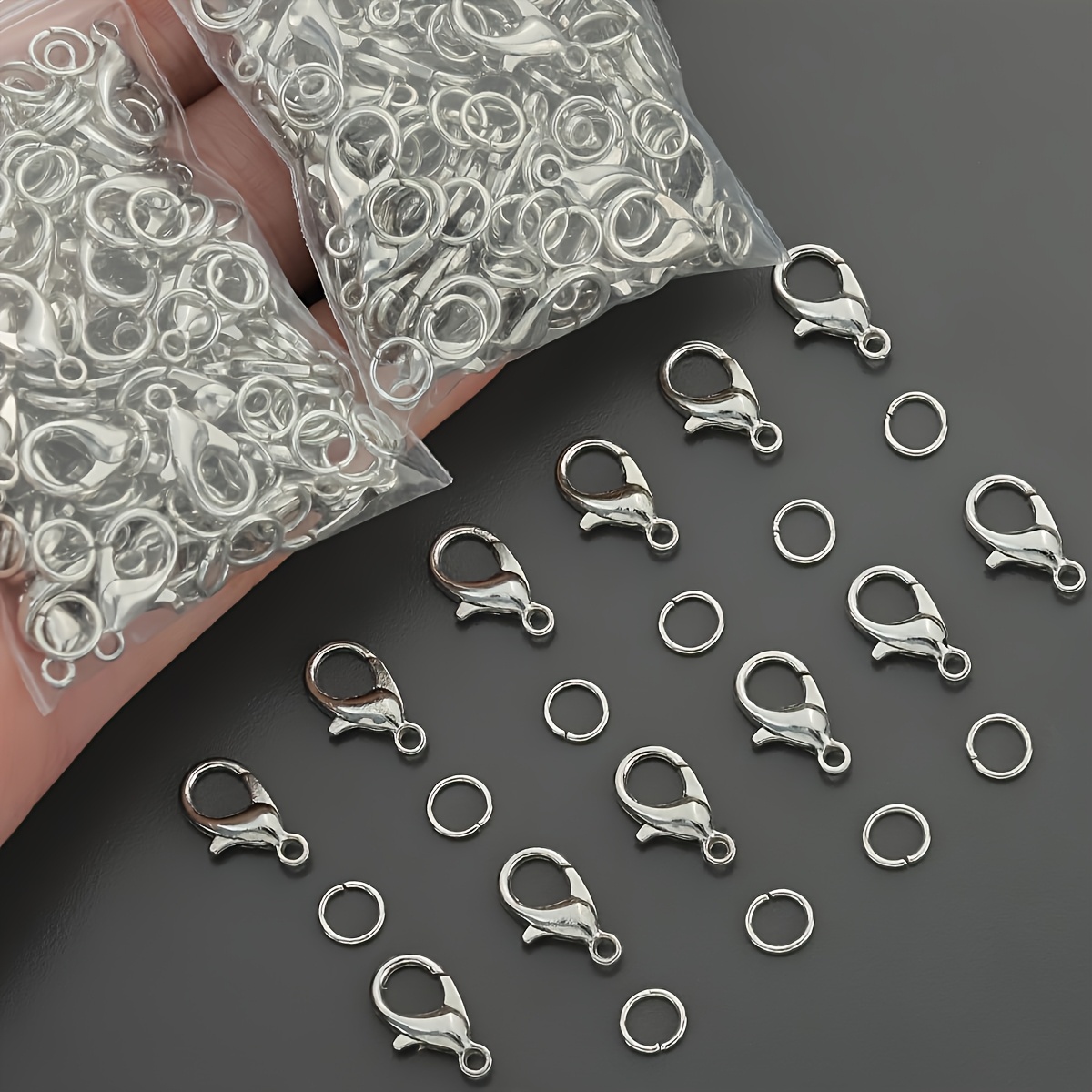 1/2/300pcs Lobster Clasps Open - Jewelry Making Loops review and price