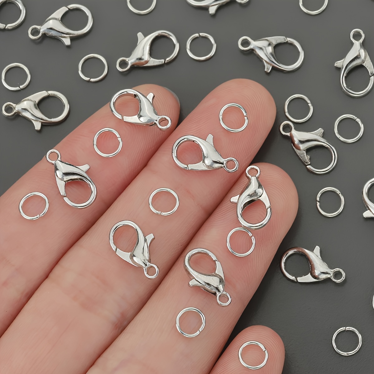 1/2/300pcs Lobster Clasps Open - Jewelry Making Loops review and price