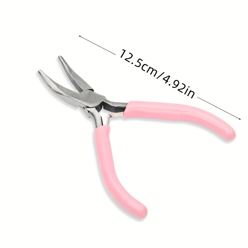 2pcs Curved Mouth Pliers Pink/ - Jewelry Plier Set review and price