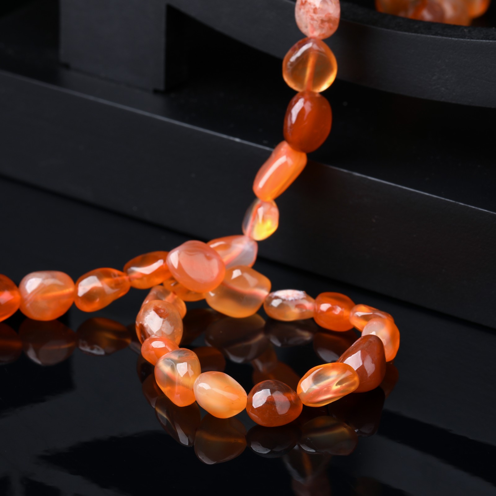 6-8mm Natural Stone Red Agate  - Jewelry Making With Beads review and price