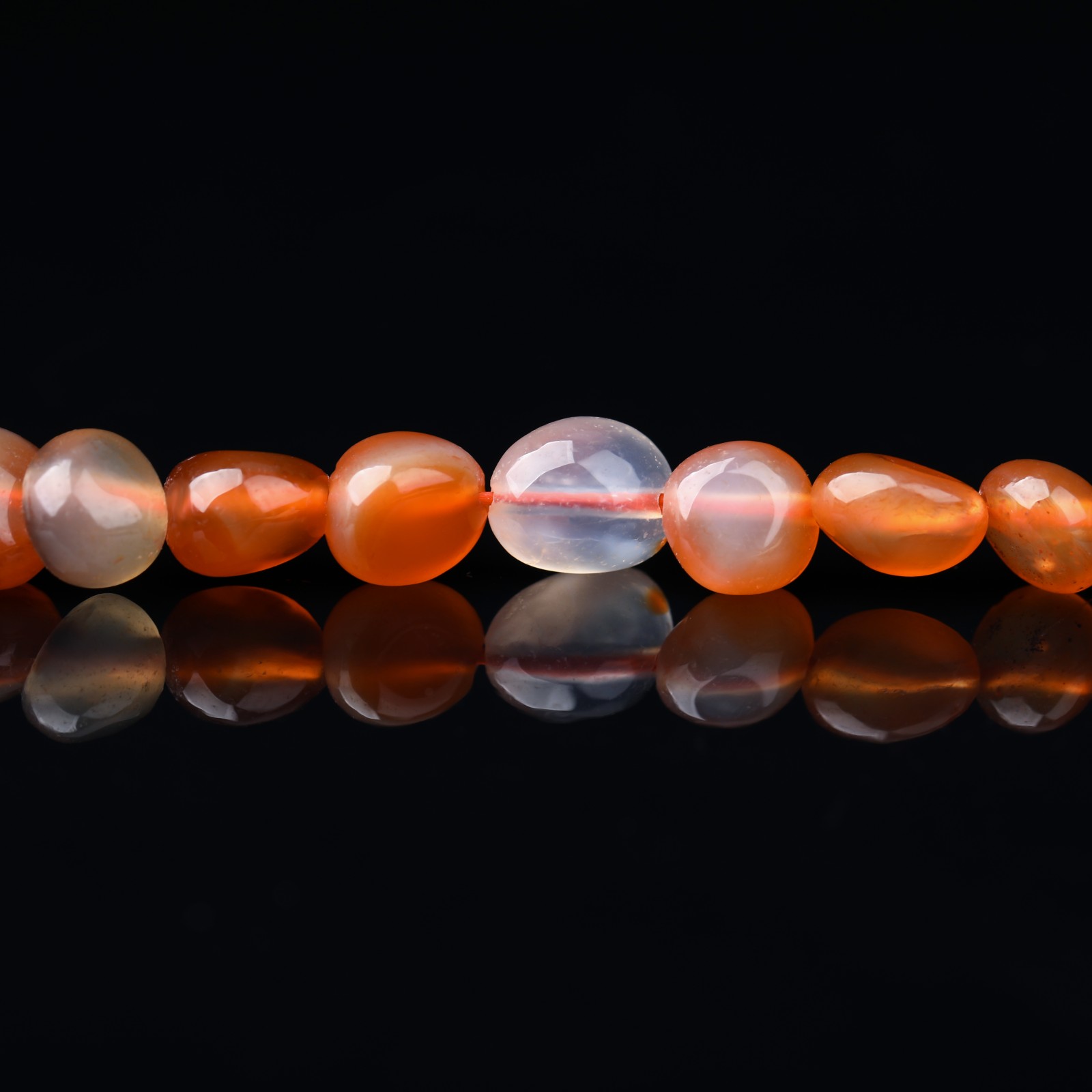 6-8mm Natural Stone Red Agate  - Jewelry Making With Beads review and price