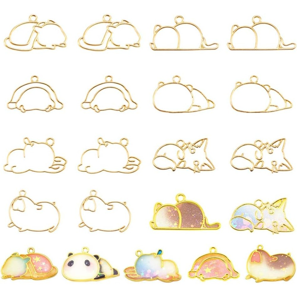 14pcs Hibernator Theme Open Be - Jewelry Making Loops review and price