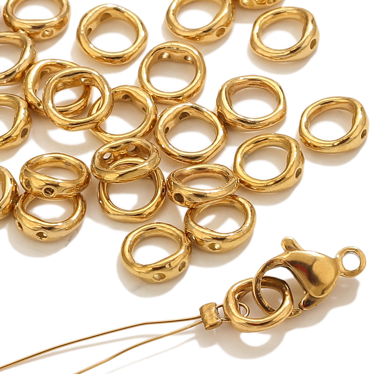 20pcs Stainless Steel Clasps E - Jewelry Making Beads review and price