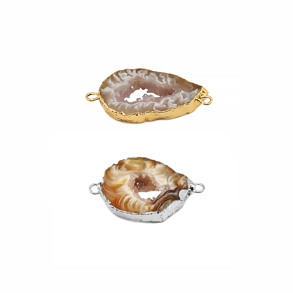 Irregualr Natural Agate Geode  - Jewelry Making Stones review and price