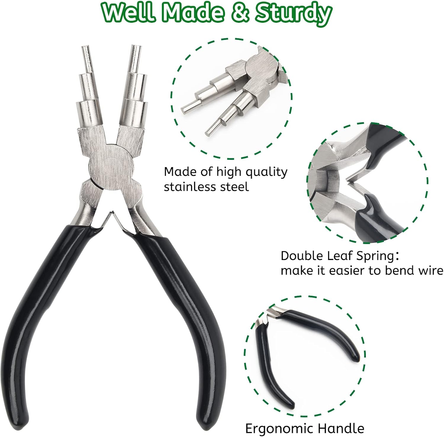 6 Step Wire Looping Pliers Ant - Jewelry Plier Set review and price