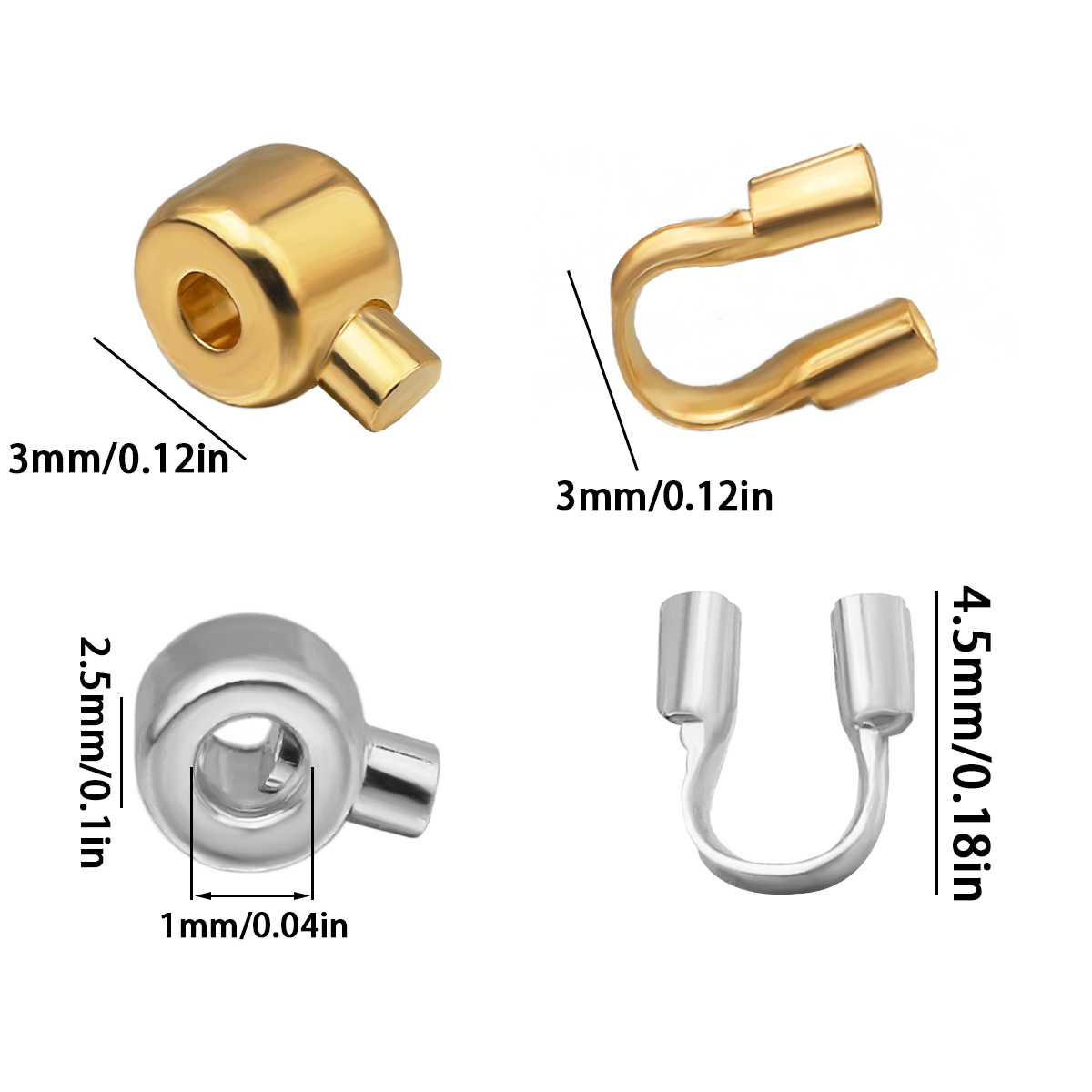 20Pcs Positioning Bead Copper  - Jewelry Making Loops review and price