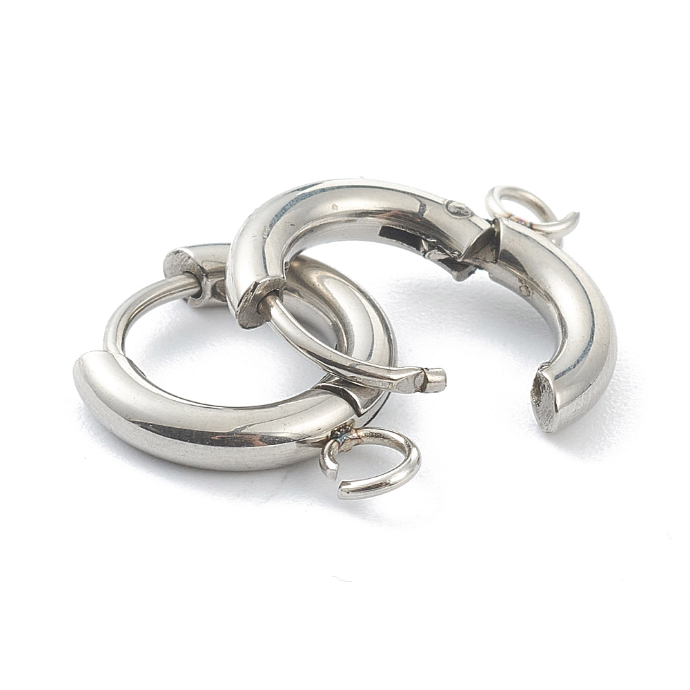 10pcs 201 Stainless Steel Hugg - Jewelry Making Loops review and price