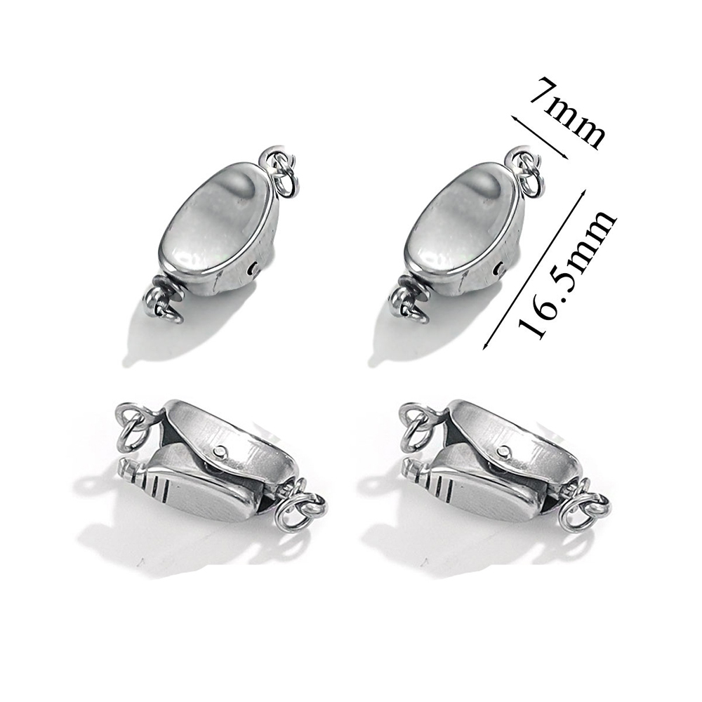 5 Pcs Titanium Steel Necklace  - Jewelry Making Beads review and price