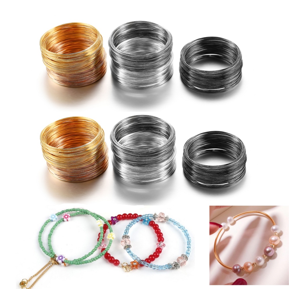 100 Loops/lot 0.6mm Silver Gol - Jewelry Making Loops review and price