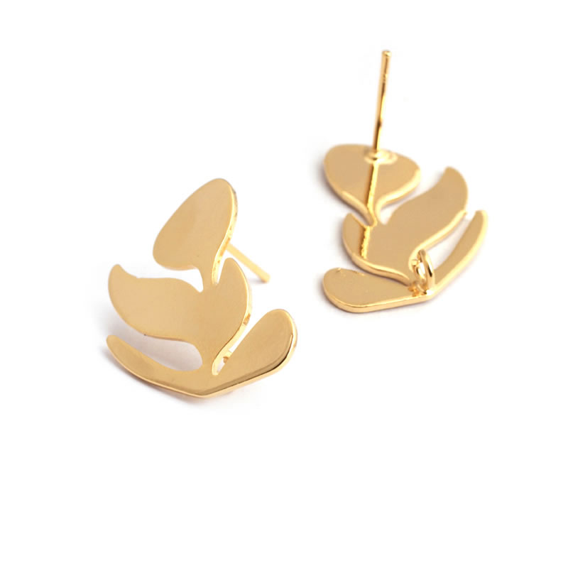 18K Gold Color Brass Lotus Lea - Jewelry Making Set review and price