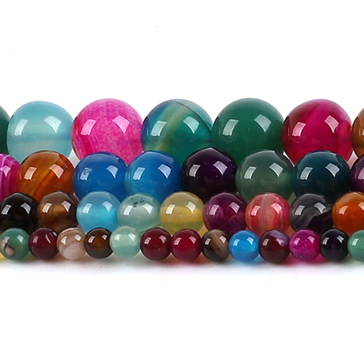Natural Agate Stone Beads Colo - Jewelry Making Stones review and price