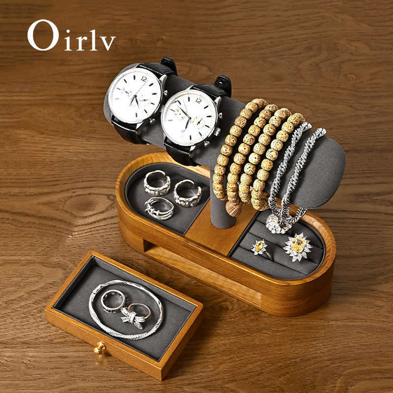 Oirlv Solid Wood Watch Organiz - Jewelry Making Box review and price