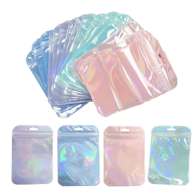 50pcs Holographic Laser Transp - Jewelry Making Business review and price