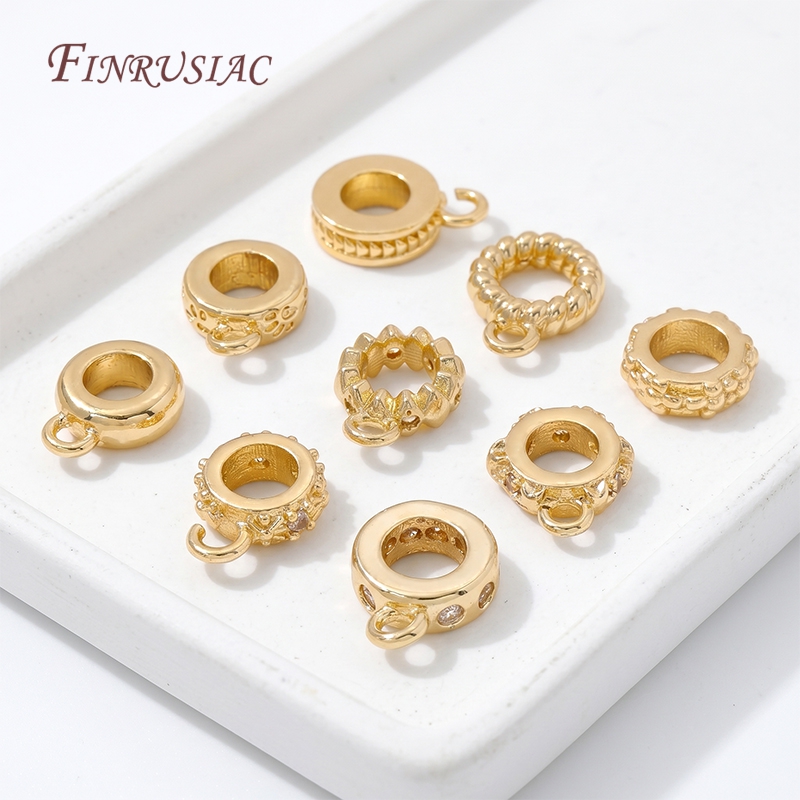 14K Gold Plated CZ Bails For J - Jewelry Making Loops review and price