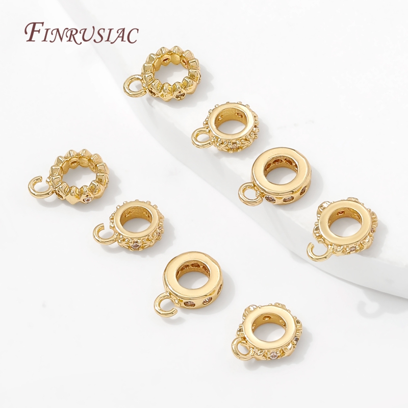 14K Gold Plated CZ Bails For J - Jewelry Making Loops review and price