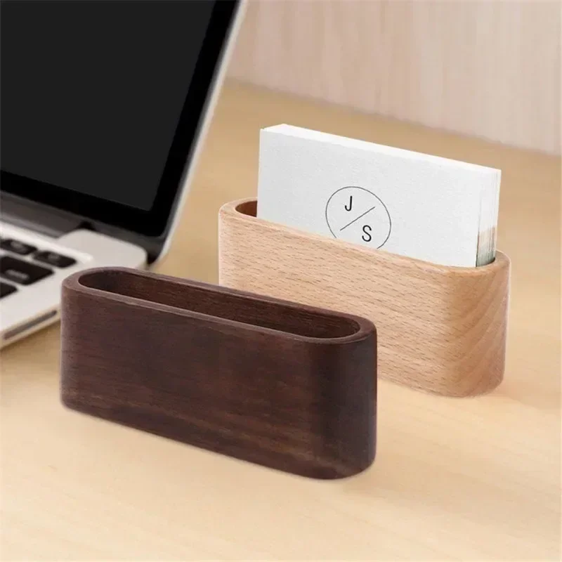 Wooden Business Card Holder No - Jewelry Making Business review and price