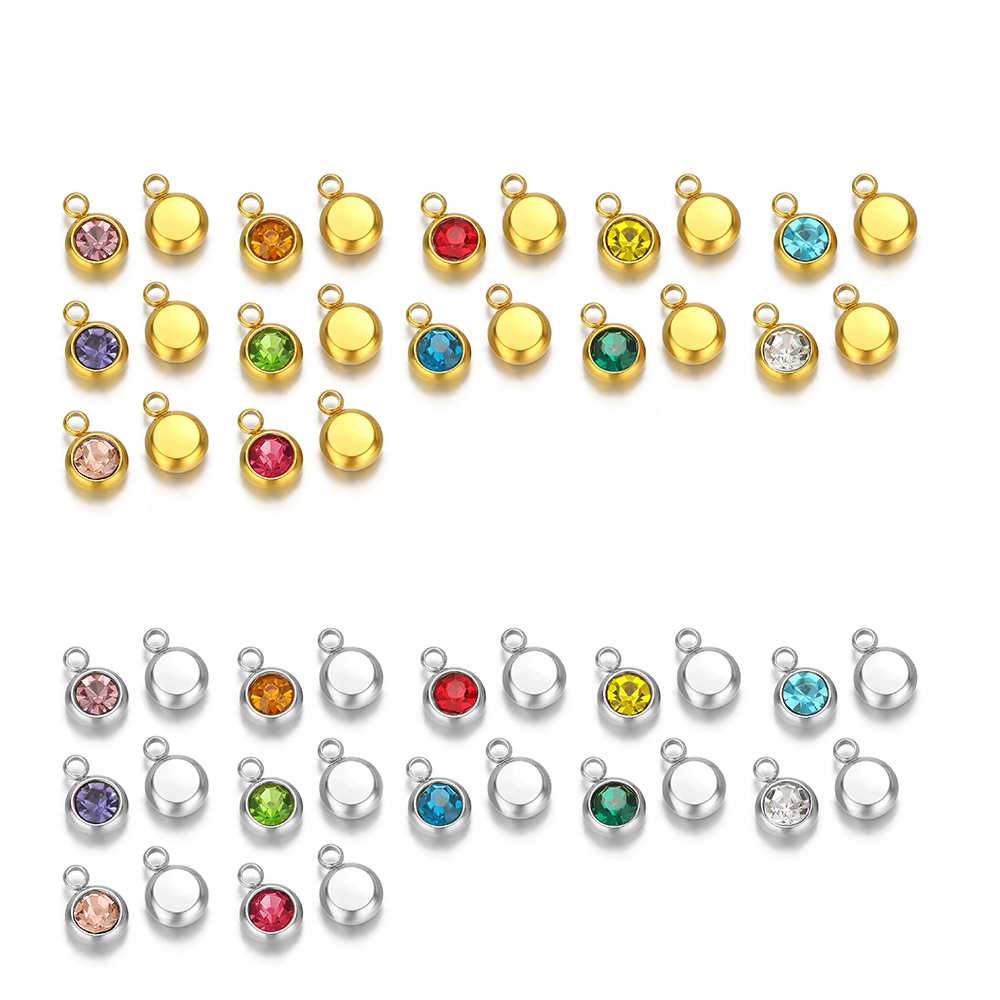 20pcs Zircon Beads Pendants St - Jewelry Making Stones review and price