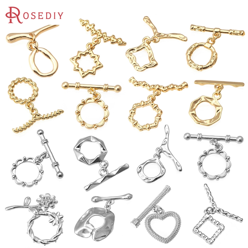 6 Sets 18K Gold Color Brass Ro - Jewelry Making Set review and price