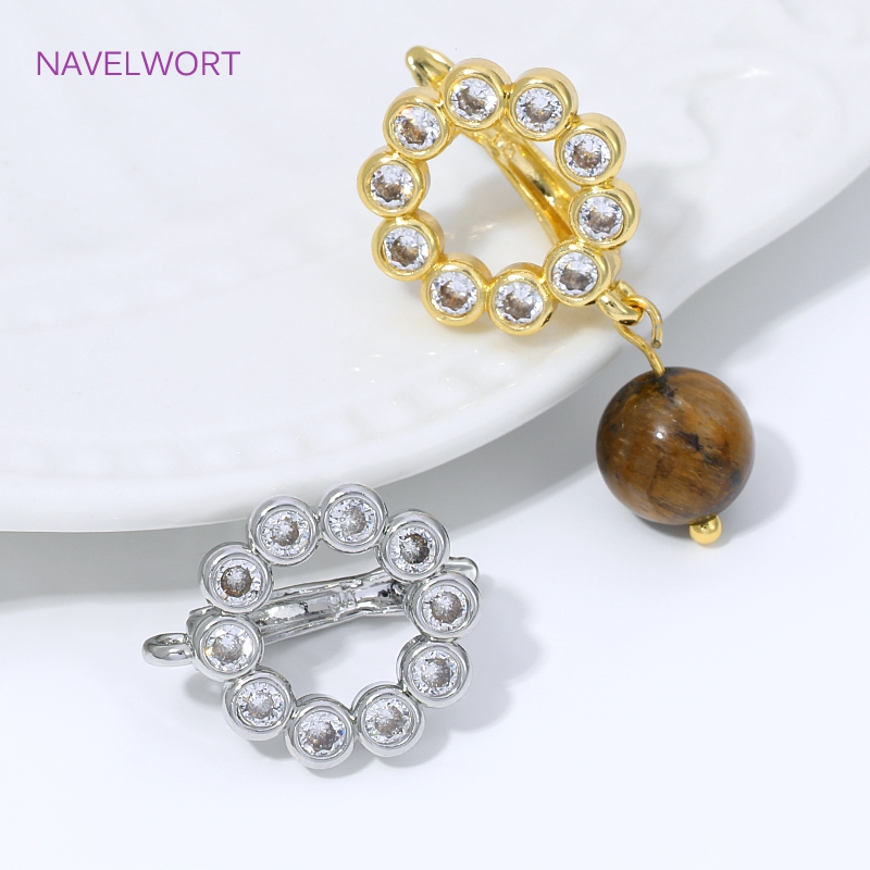 18K Gold Plated Fan Shape Flow - Jewelry Making Set review and price