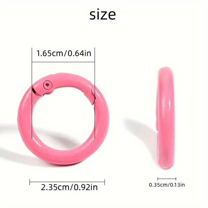10PCS 23.5mm Metal Spring O Ri - Jewelry Making Loops review and price