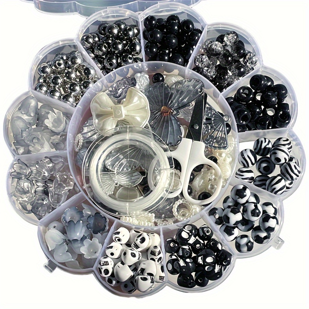 13 grid 120g random flower box - Jewelry Making Box review and price