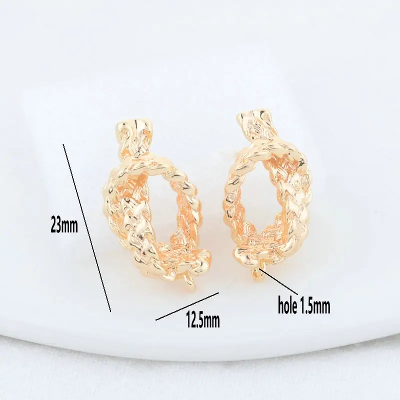 12.5*23MM 14K Gold Color Plate - Jewelry Making Set review and price