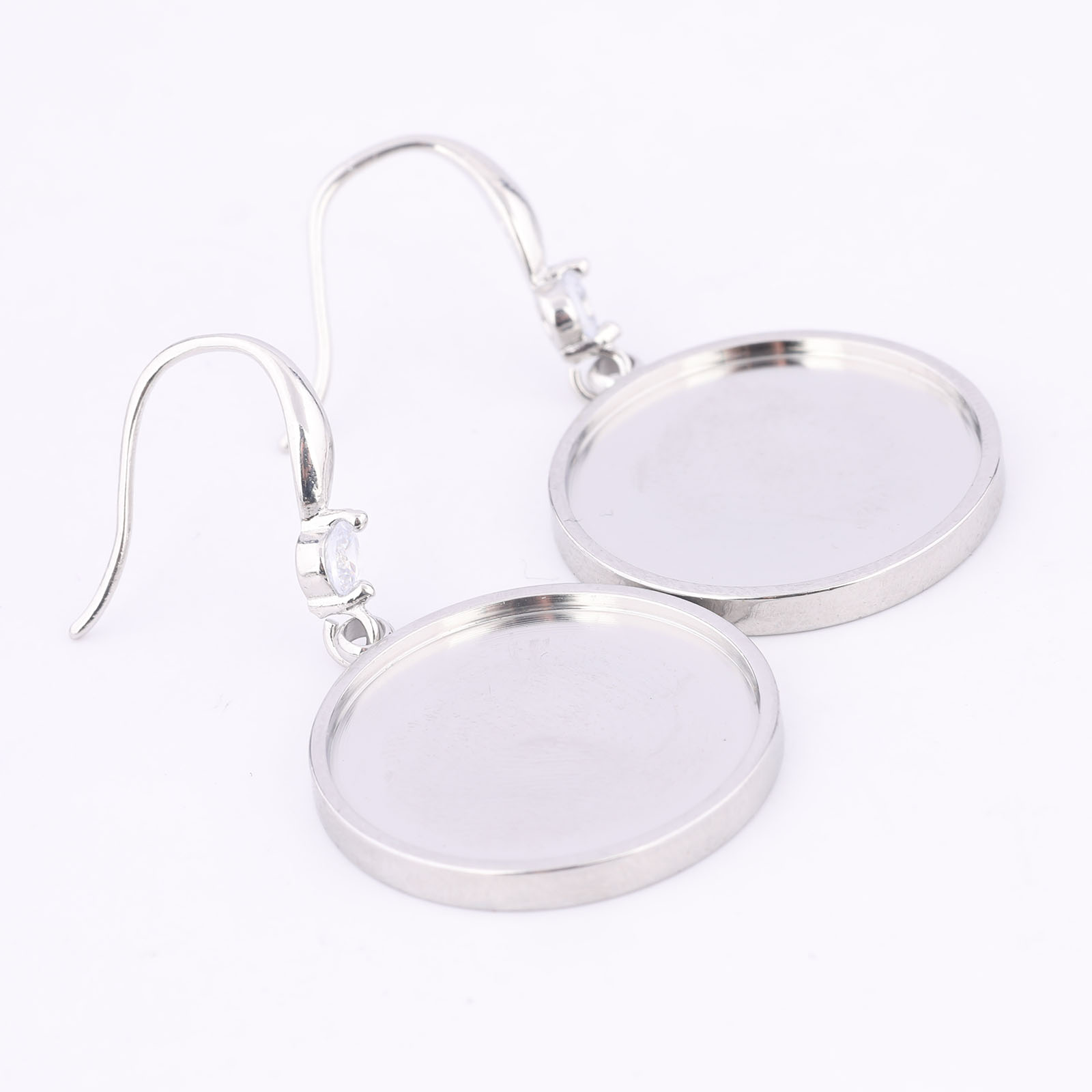 6pcs Stainless Steel Fit 20mm  - Jewelry Making Stones review and price
