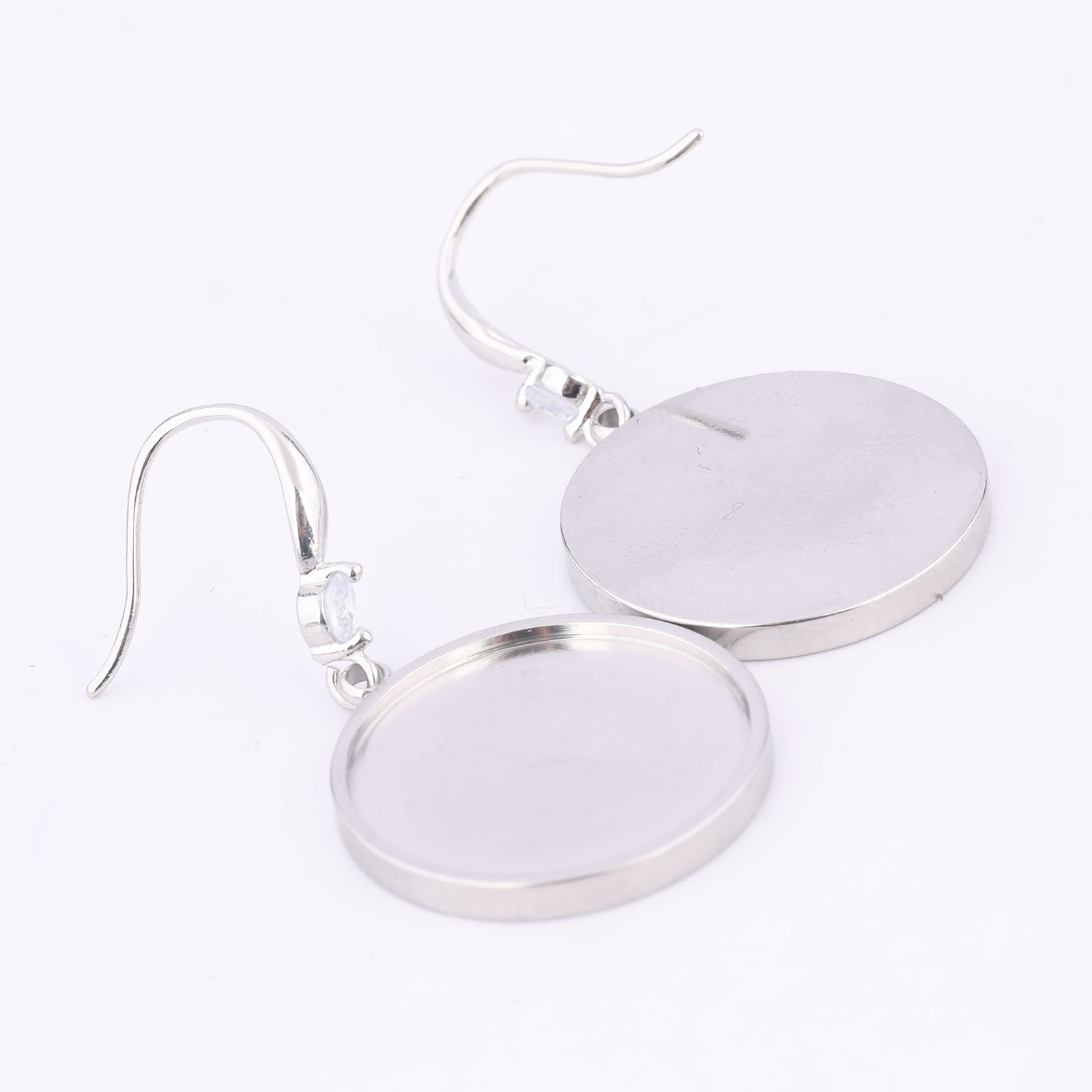 6pcs Stainless Steel Fit 20mm  - Jewelry Making Stones review and price