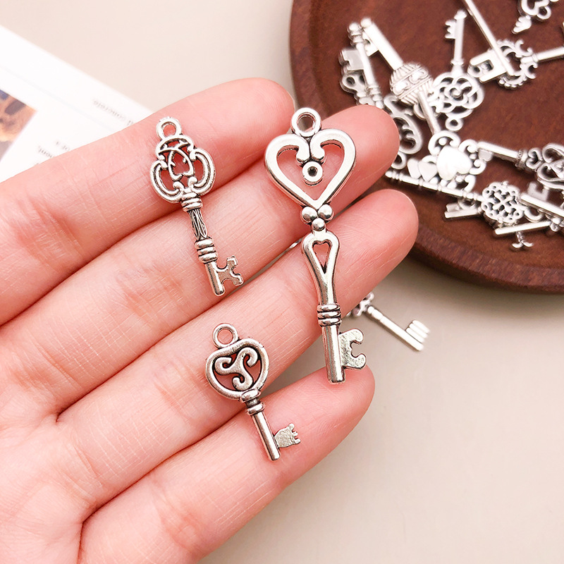 50g/pack Key Charms Bracelets  - Jewelry Making Business review and price