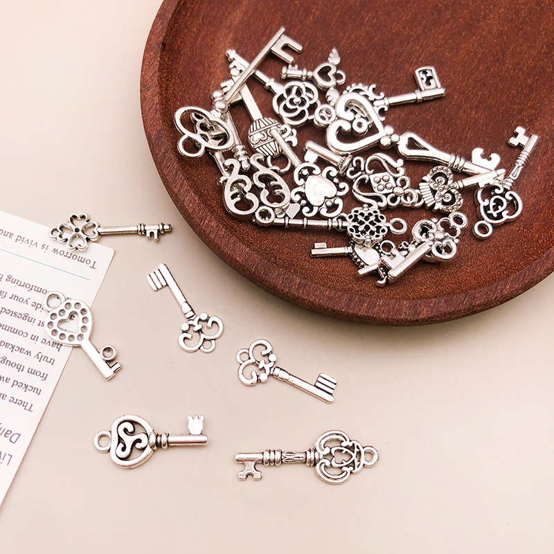 50g/pack Key Charms Bracelets  - Jewelry Making Business review and price