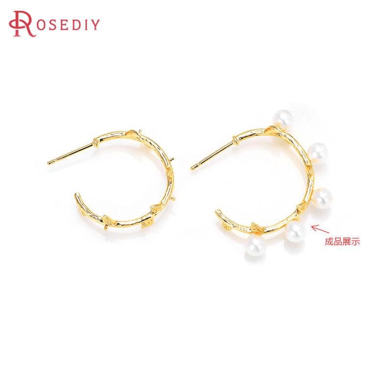 6PCS 18K Gold Color Brass with - Jewelry Making Set review and price