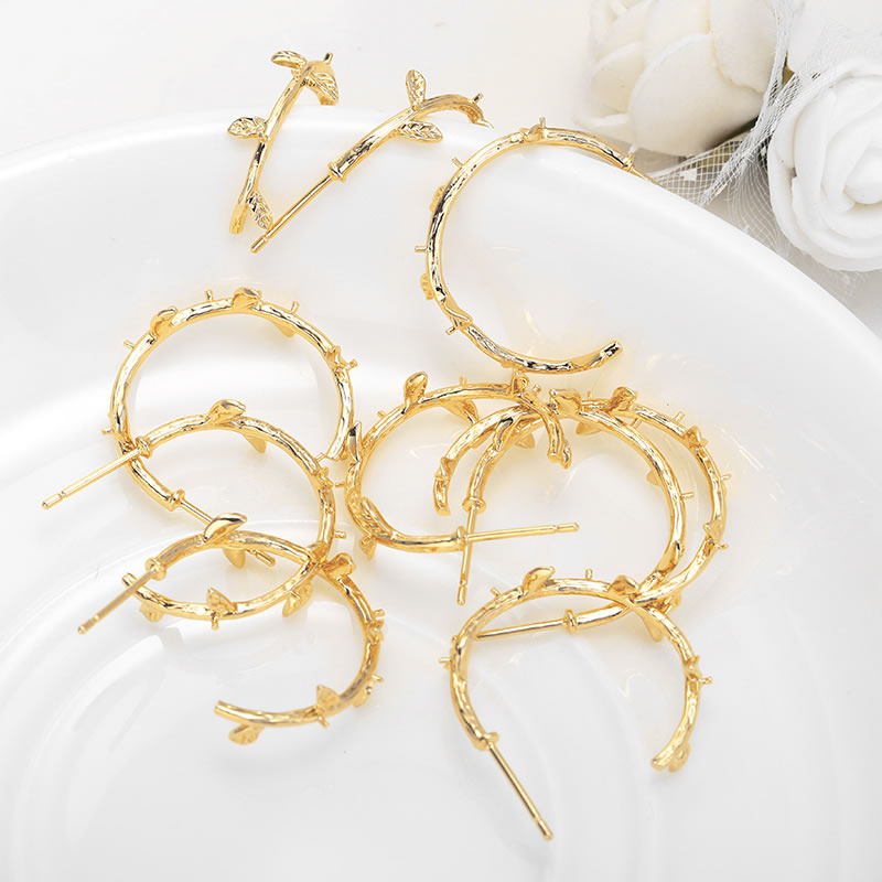 6PCS 18K Gold Color Brass with - Jewelry Making Set review and price