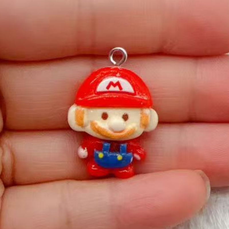 10pcs resin cartoon pendant, D - Jewelry Making For Birthday Party review and price