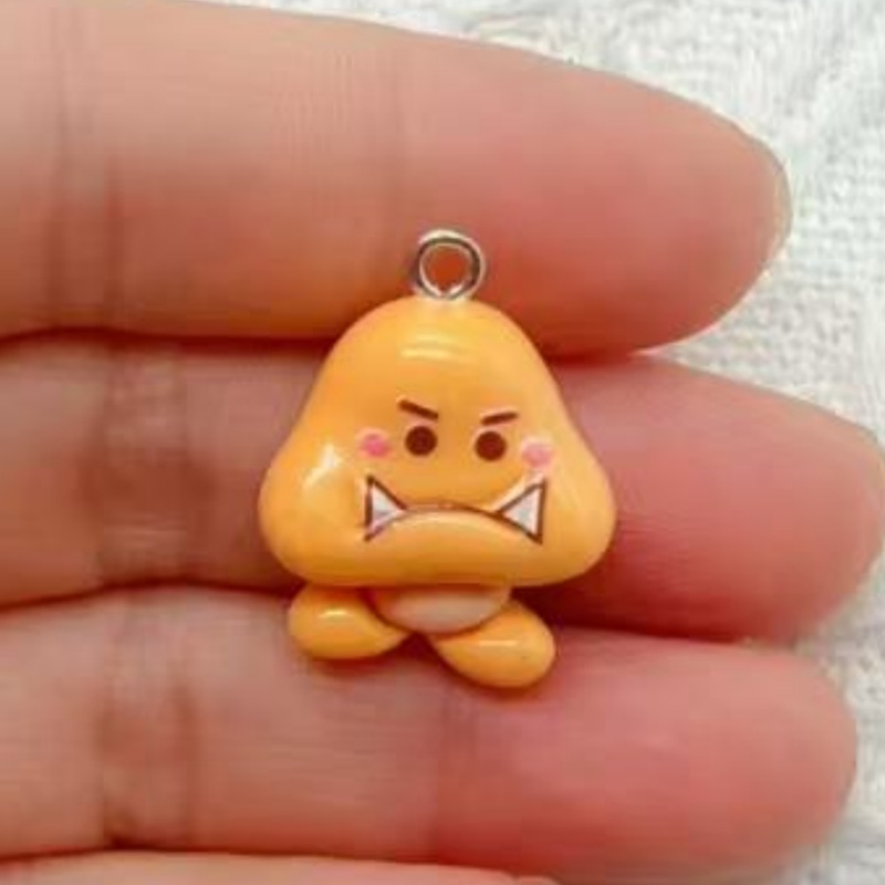 10pcs resin cartoon pendant, D - Jewelry Making For Birthday Party review and price