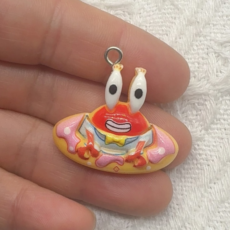 10pcs cartoon resin pendant, D - Jewelry Making For Birthday Party review and price