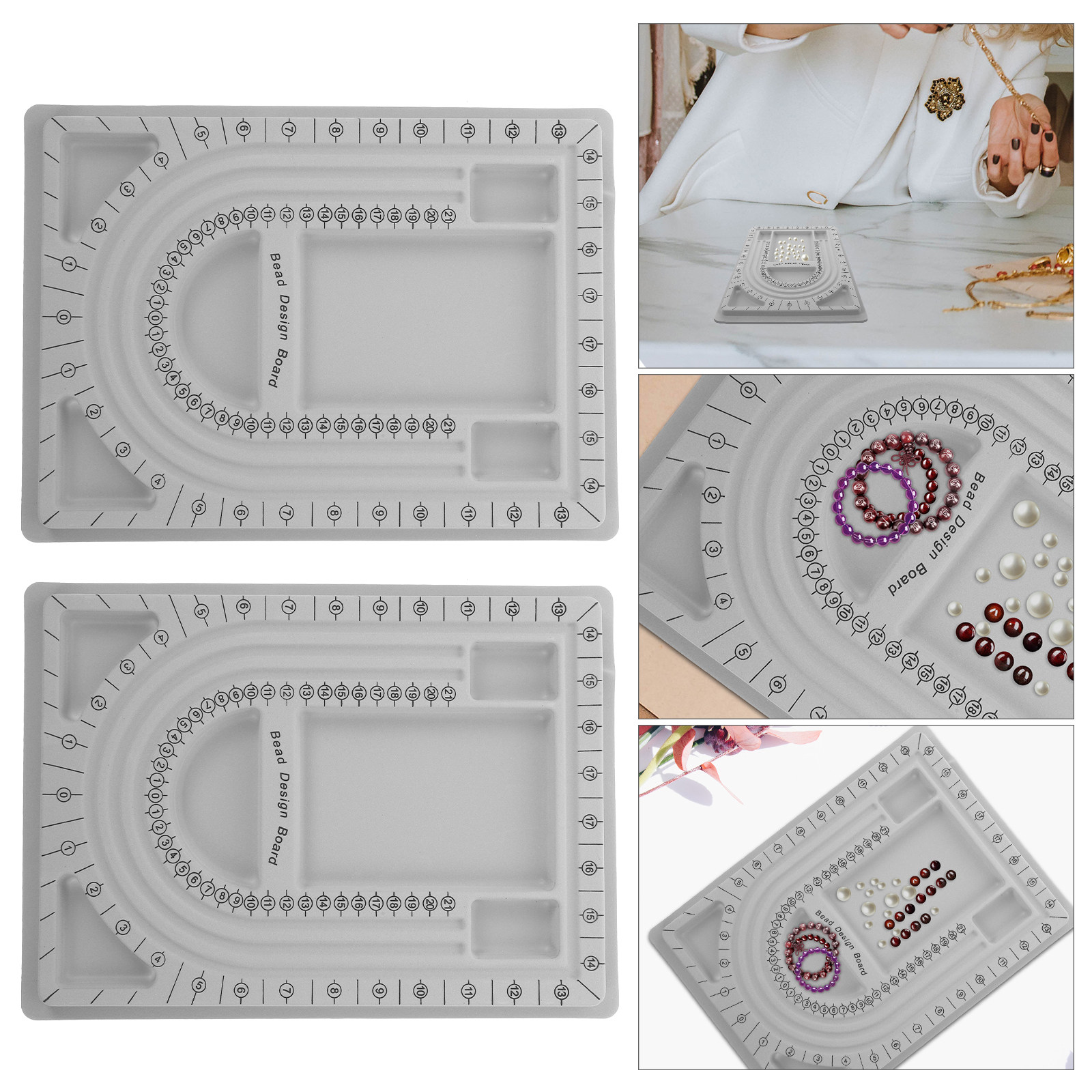 2Pcs Bead Design Board Jewelry - Jewelry Making With Beads review and price