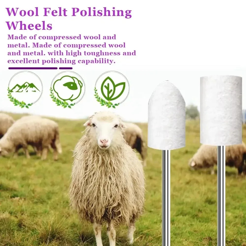80PCS Wool Felt Buffing Wheel  - Jewelry Making Set review and price