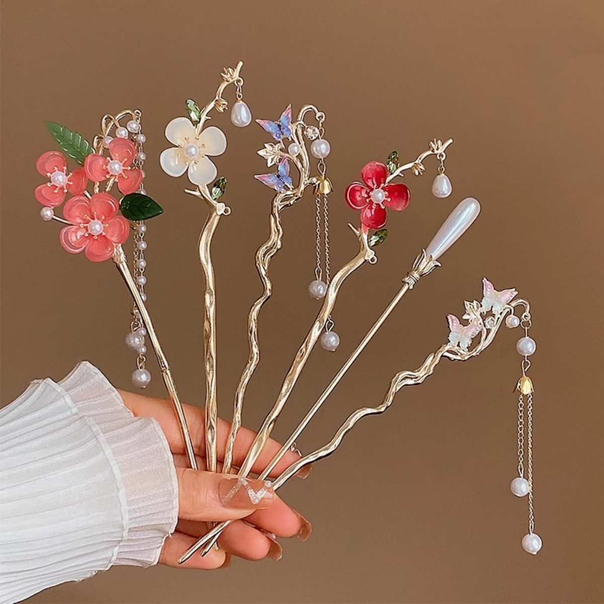 2025 New Flower Hairpin For Wo - Jewelry Making With Beads review and price