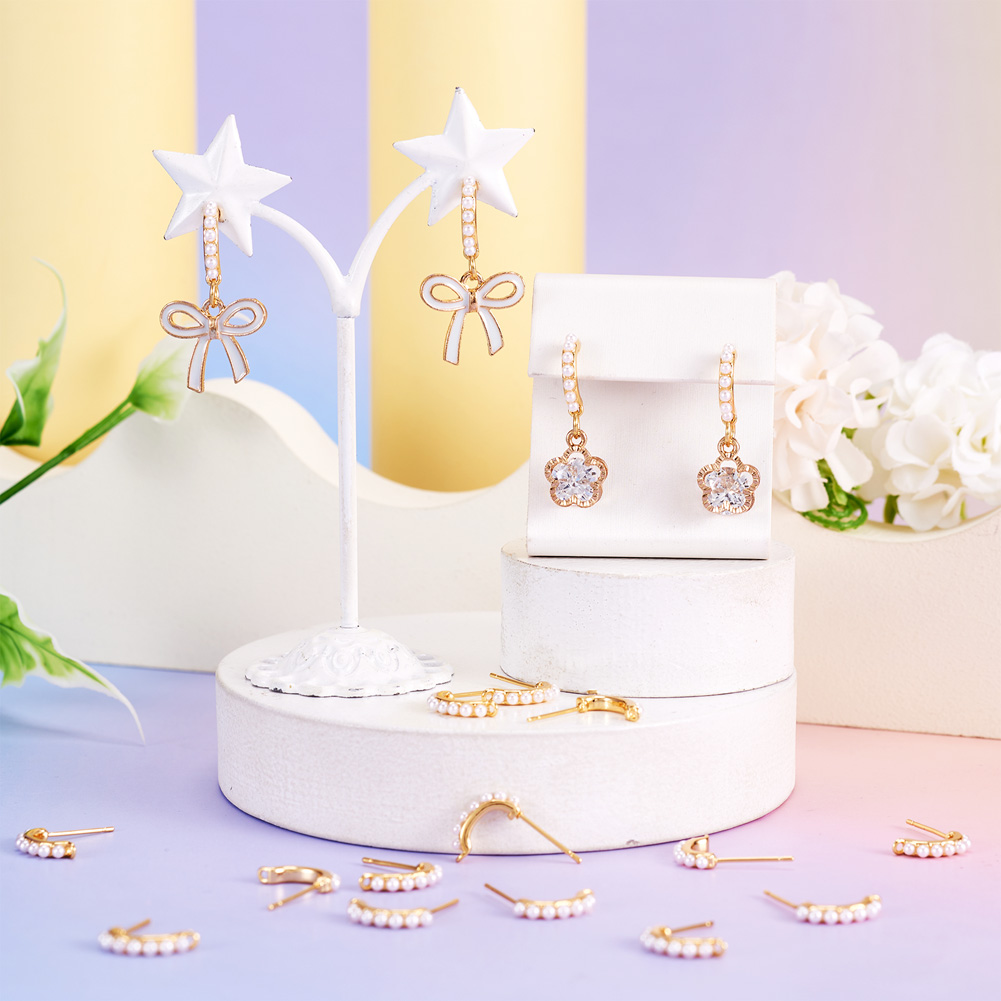 30pcs Brass Stud Earring Findi - Jewelry Making Set review and price