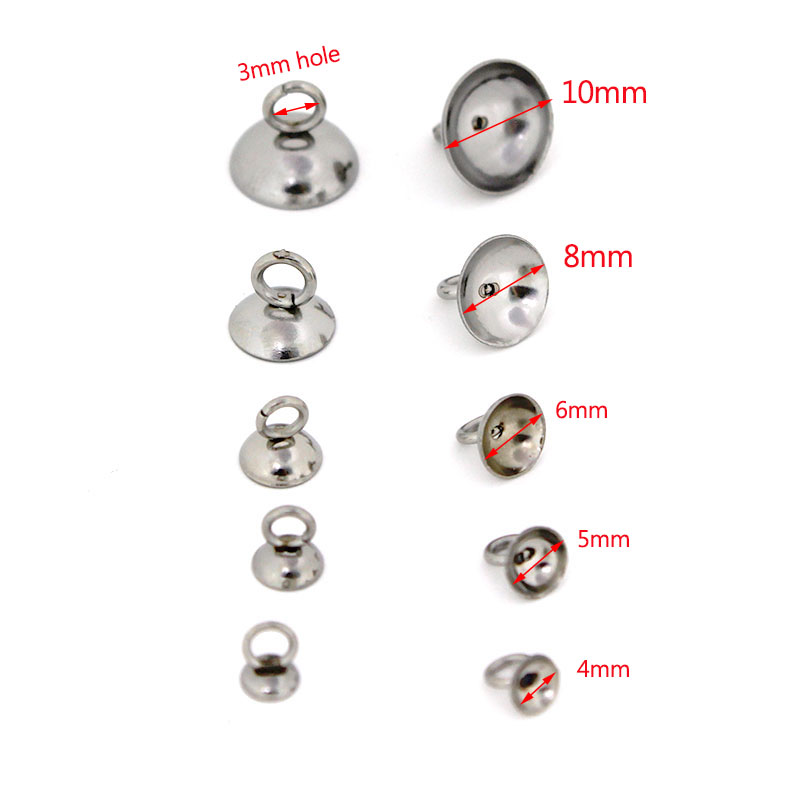 20Pcs 4/5/6/8/10mm Stainless S - Jewelry Making Beads review and price