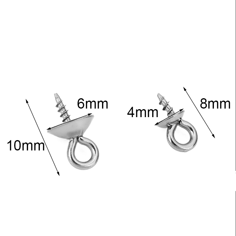 20pcs Stainless Steel Pearl Pe - Jewelry Making With Beads review and price