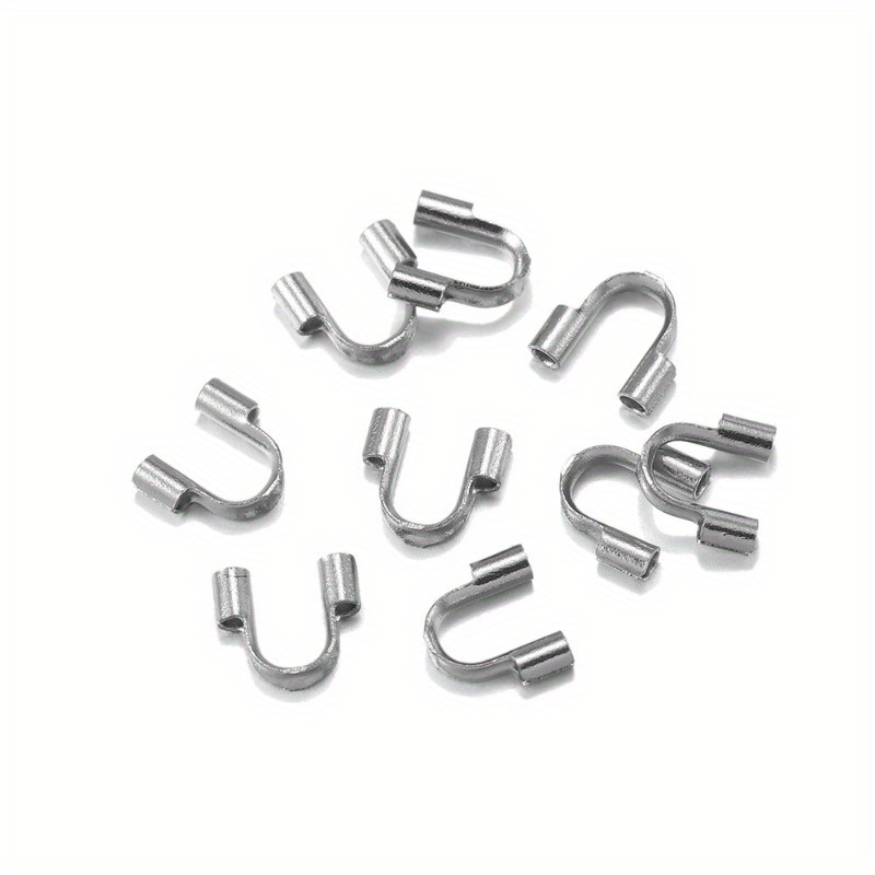 100-300pcs 3X4mm Wire Protecto - Jewelry Making Loops review and price
