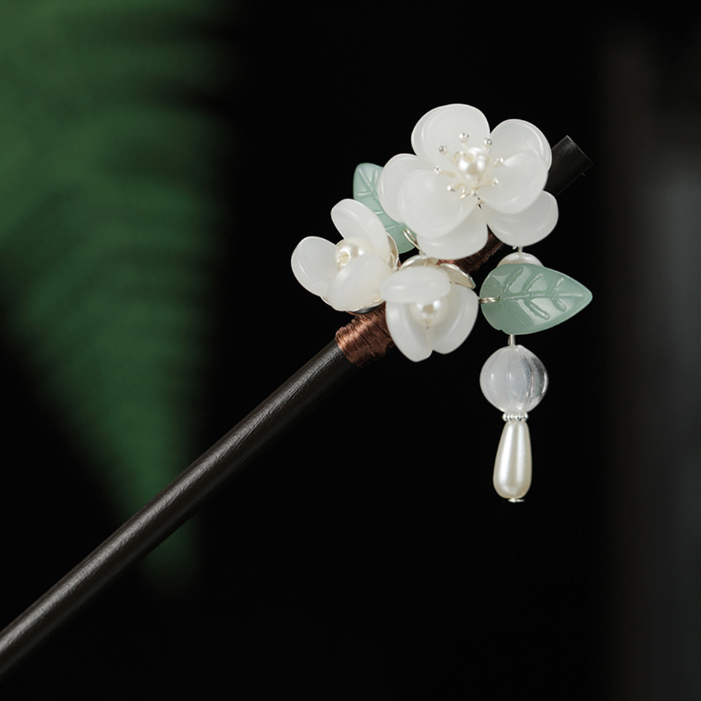 Retro Flower Hairpin With Pear - Jewelry Making With Beads review and price