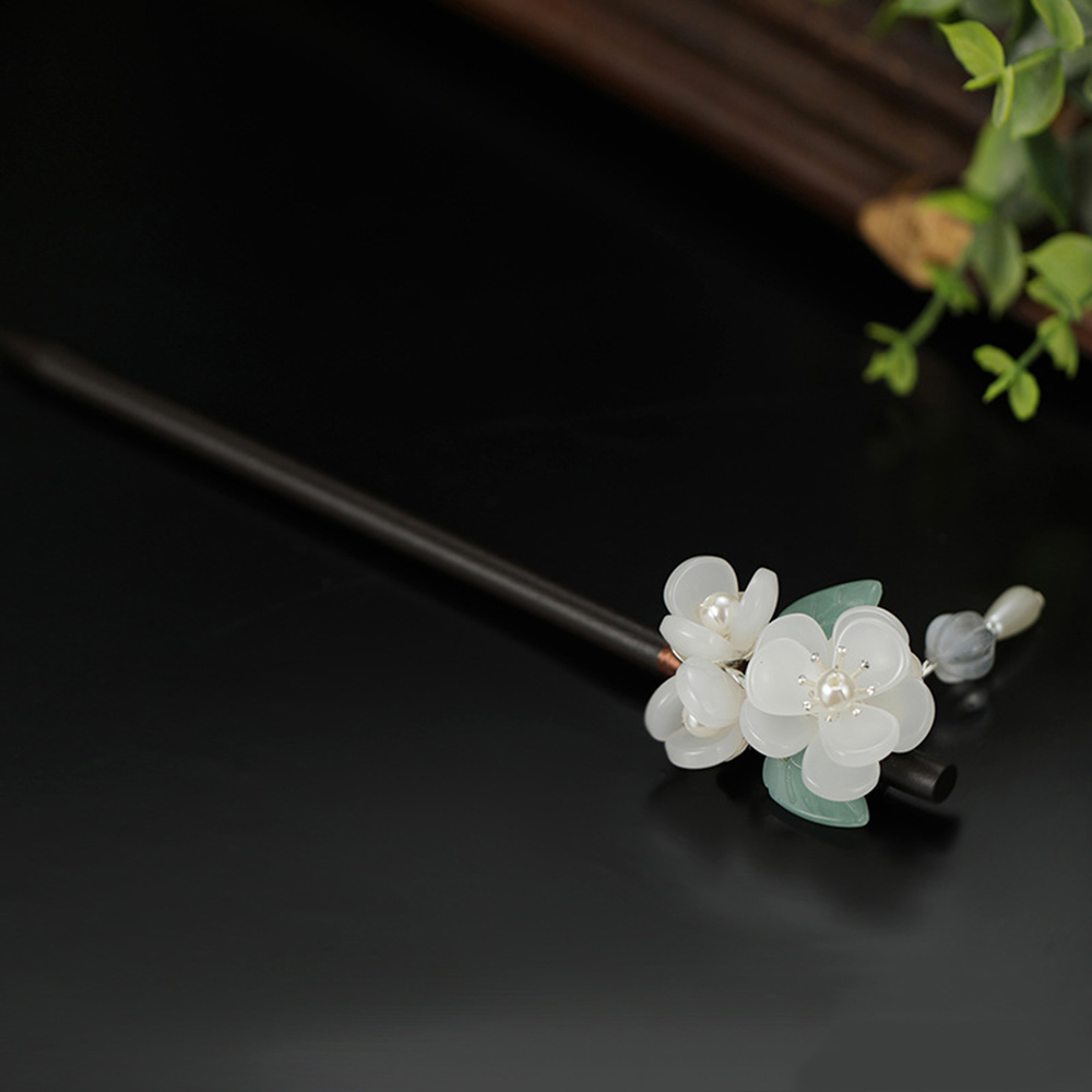 Retro Flower Hairpin With Pear - Jewelry Making With Beads review and price